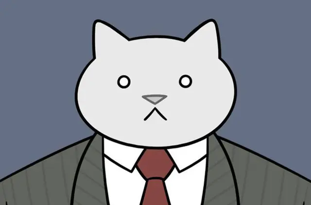 Businessman cat blank meme template