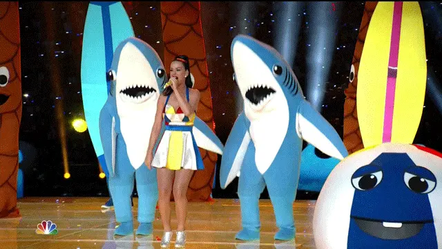 Dancing shark blank meme template