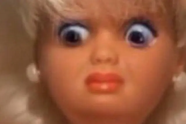 Disgusted Barbie blank meme template
