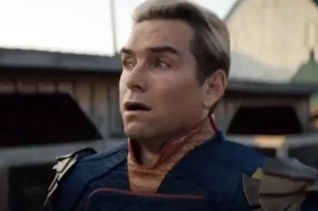 Stressed Homelander blank meme template
