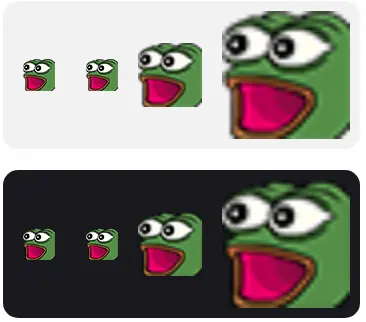 Poggers blank meme template