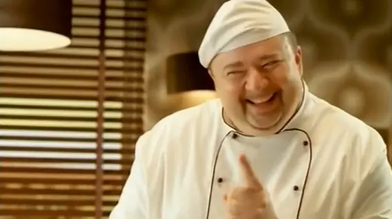 Racist cook blank meme template