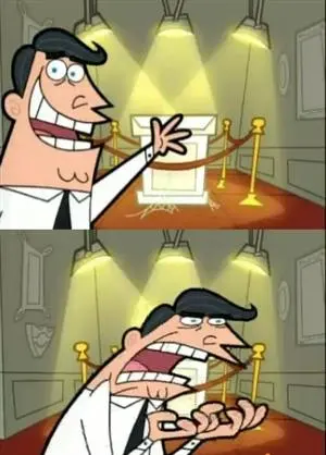 This Is Where I'd Put My Trophy If I Had One blank meme template