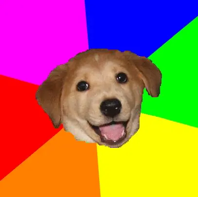 Advice dog blank meme template