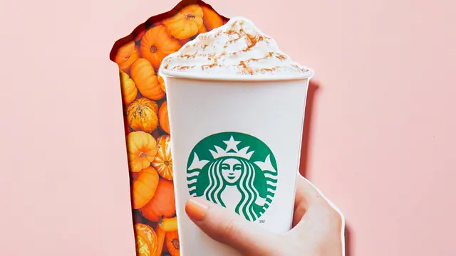Pumpkin Spice Latte blank meme template