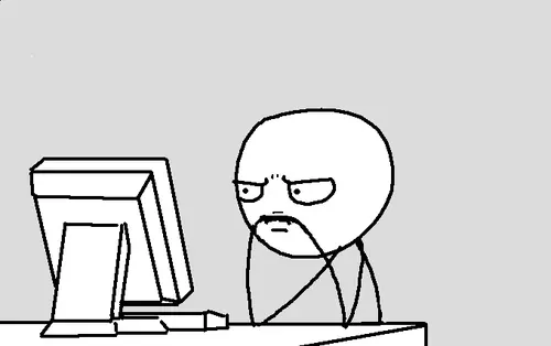 Computer Reaction Faces blank meme template