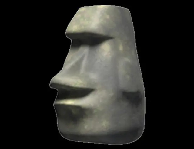 Stone Face blank meme template