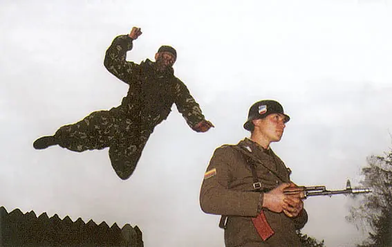 Out of Nowhere Is Spetsnaz blank meme template