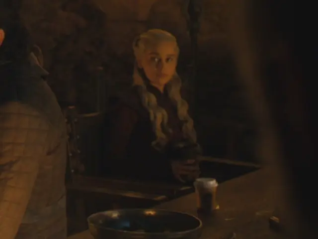 Coffee cup in “Game of Thrones” blank meme template