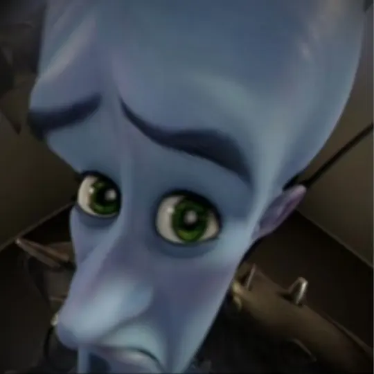 Megamind peeking blank meme template