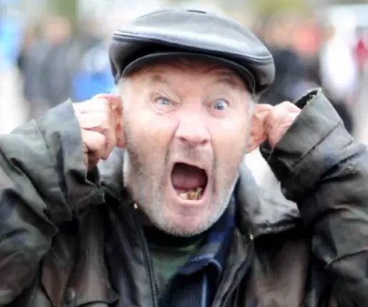 Grandfather Bom-bom blank meme template