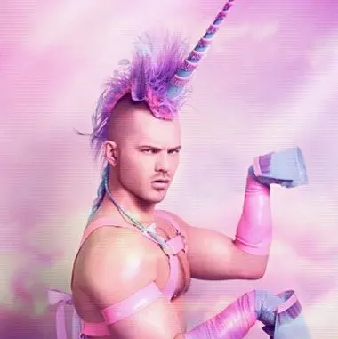 Unicorn MAN blank meme template