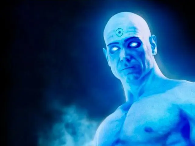 Blue Superman blank meme template