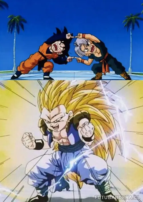 Шаблон мема «DBZ FUSION»