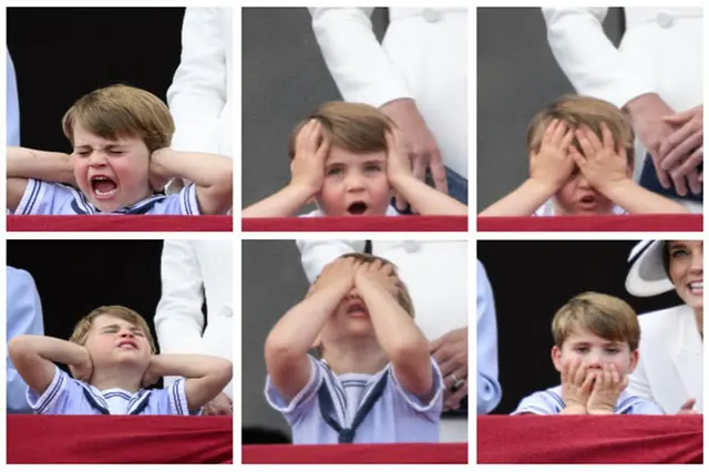 Prince Louis Reaction blank meme template